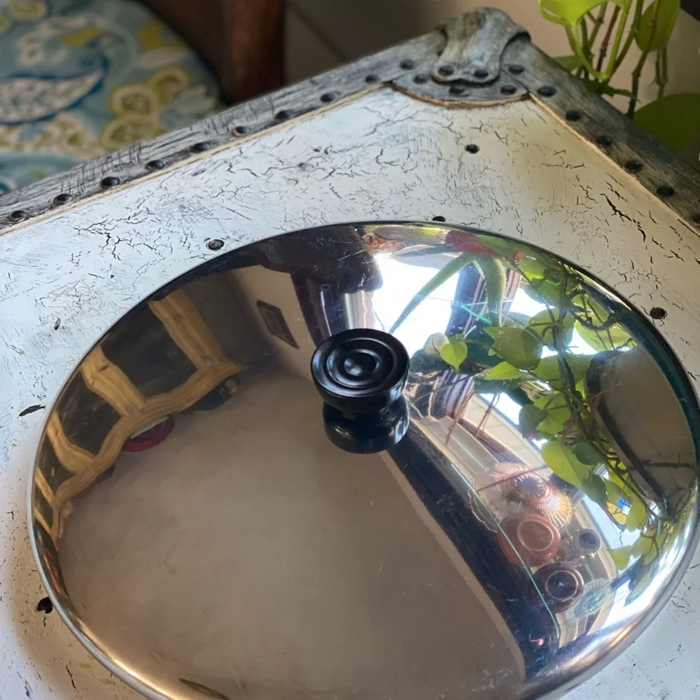 1 Revere Ware 12” ( 11 3/4”) Stainless Steel Lid